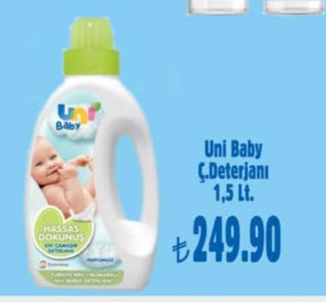 Uni Baby Sıvı Çamaşır Deterjanı 1,5 Lt