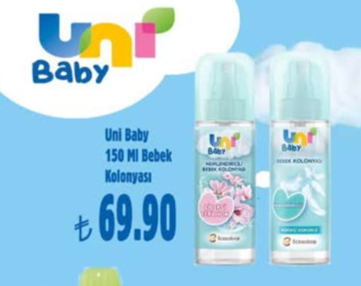 Uni Baby Bebek Kolonyası 150 Ml