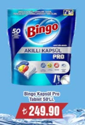 Bingo Akıllı Kapsül Pro Tablet 50'Li