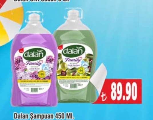 Dalan Şampuan 5 Lt