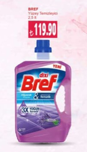 Bref Yüzey Temizleyici 2.5 Lt