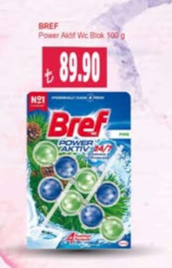 Bref Power Aktif Wc Blok 100 G