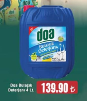 Doa Bulaşık Deterjanı 4 Lt.