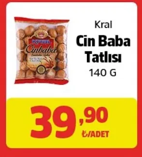 Kral Cin Baba Tatlısı 140 G