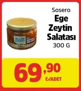 Sosero Ege Zeytin Salatası 300 G