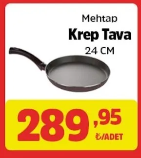 Mehtap Krep Tava 24 Cm