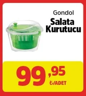 Gondol Salata Kurutucu