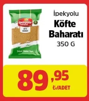 İpekyolu Köfte Baharatı 350 G