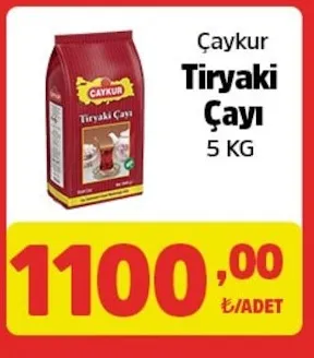 Çaykur Tiryaki Çayı 5 Kg
