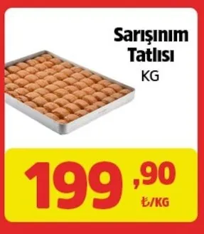 Sarışınım Tatlısı Kg