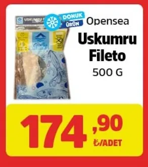 Opensea Uskumru Fileto 500 G