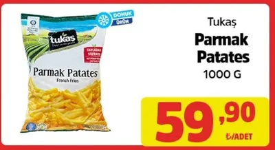 Tukaş Parmak Patates 1000 G