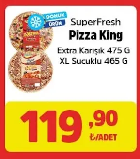 Superfresh Pizza King Extra Karışık 475 G Xl Sucuklu 465 G