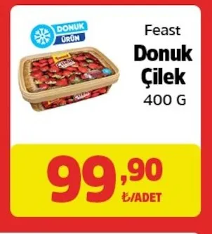 Feast Donuk Çilek 400 G
