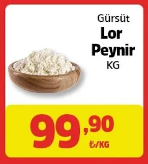 Gürsüt Lor Peynir Kg