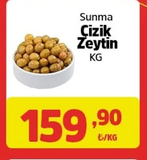 Sunma Çizik Zeytin Kg