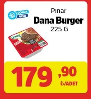Pınar Dana Burger 225 G