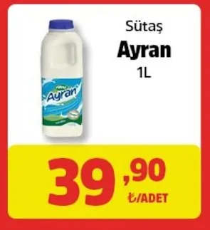 Sütaş Ayran 1L