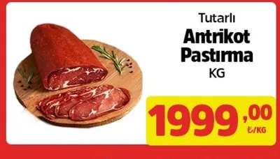 Tutarlı Antrikot Pastırma Kg