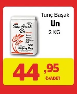 Tunç Başak Un 2 Kg