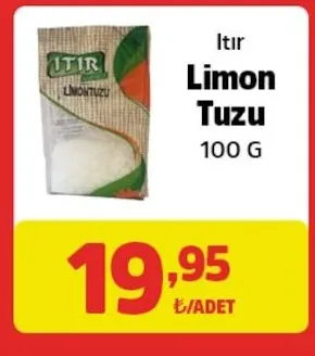 Itır Limon Tuzu 100 G