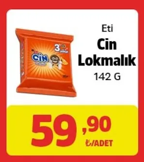 Eti Cin Lokmalık 142 G