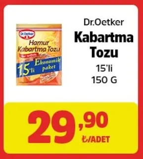 Dr.Oetker Kabartma Tozu 15'Li 150 G