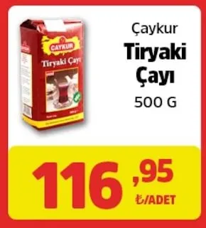 Çaykur Tiryaki Çayı 500 G