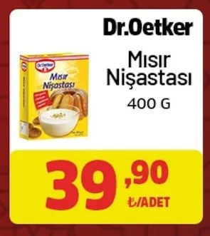 Dr. Oetker Mısır Nişastası 400 G