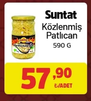 Suntat Közlenmiş Patlıcan 590 G