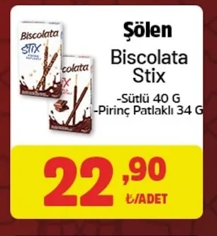 Şölen Biscolata Stix