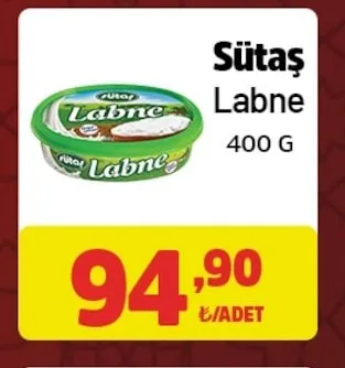 Sütaş Labne 400 G