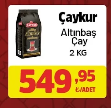 Çaykur Altınbaş Çay 2 Kg