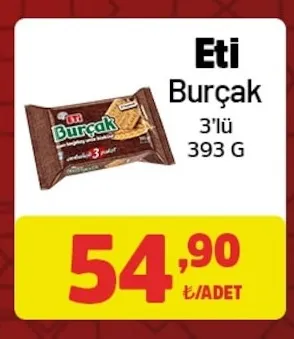 Eti Burçak 3'Lü 393 G