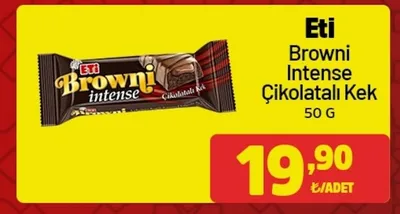 Eti Browni Intense Çikolatalı Kek 50 G