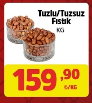 Tuzlu/Tuzsuz Fıstık Kg