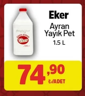 Eker Ayran Yayık Pet 1.5 L