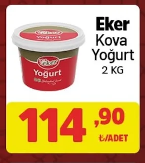 Eker Kova Yoğurt 2 Kg