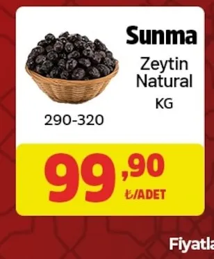 Sunma Zeytin Natural Kg