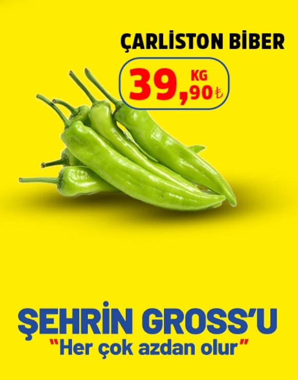 Çarliston Biber 1Kg