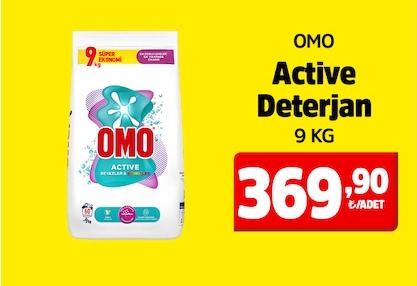 Omo Active Deterjan 9 Kg
