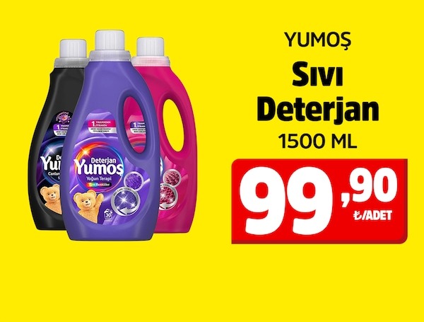 Yumos Sıvı Deterjan 1500 Ml