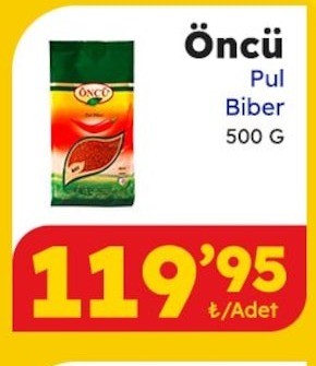 Öncü Pul Biber 500 G