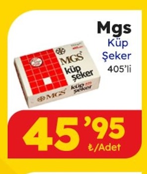 Mgs Küp Şeker 405'Li