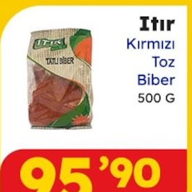 İtir Kırmızı Toz Biber 500 G