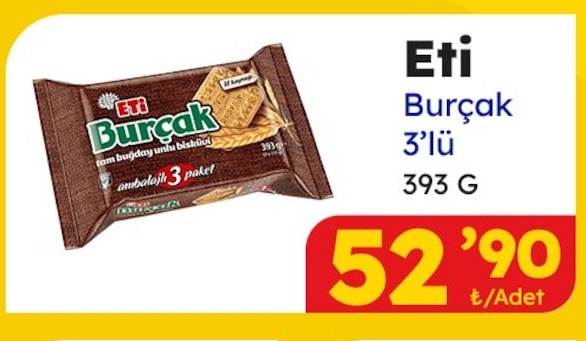 Eti Burçak 3'Lü 393 G