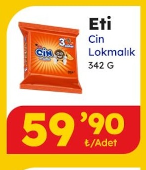 Eti Cin Lokmalık 342 G