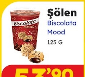 Şölen Biscolata Mood 125 G