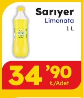 Sarıyer Limonata 1L