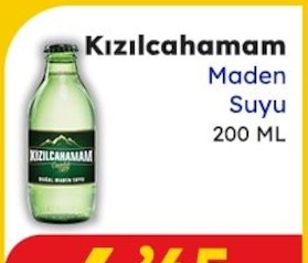 Kızılcahamam Maden Suyu 200 Ml